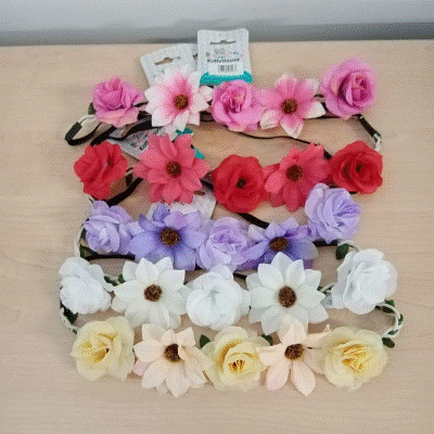 Headband Flowers assorted