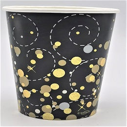 Cups - Sparkling Fizz Black/Gold (8)