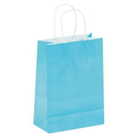 Party Bags - Light Blue (8)