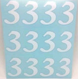 Balloon Sticker - White 3