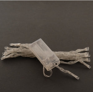 Fairylights Ice White 5m B/O