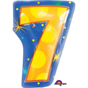 Foil Balloon Junior Shape Confetti Dots 7