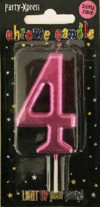 Candle - No 4 Chrome Pink