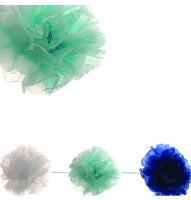 Garland - PomPom Blue Mix 2.5m