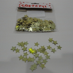 Confetti - Gold Stars 11mm 16g