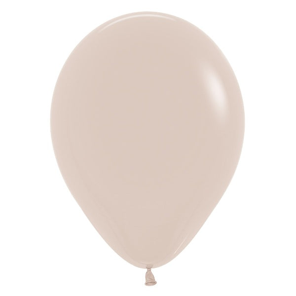 Balloon - Latex Solid White Sand 18inch