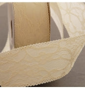 Ribbon - Lace Cream 4cm