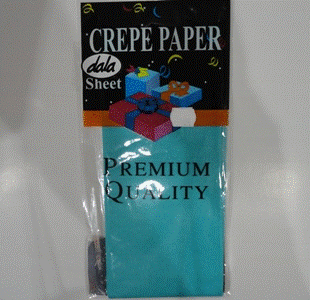 Crepe Paper - Turquoise