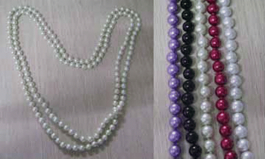 Necklace - Beads 150cm assorted colours