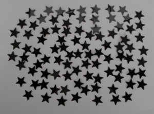 Confetti - Black Stars