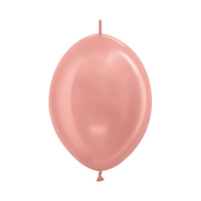 LOL Balloon - Metallic Rose Gold 6inch