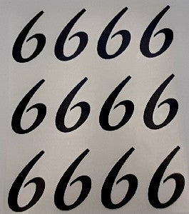 Balloon Sticker - Black 6