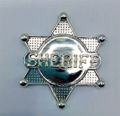 Western Sheriff Badge Star