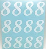 Balloon Sticker - White 8