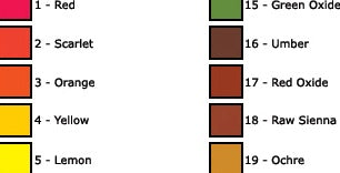 Craft Paint 50ml ORANGE