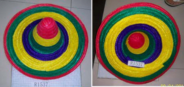 Sombrero Colourful 5x55cm
