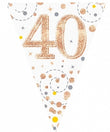 Bunting Sparkling Fizz Rose Gold 40