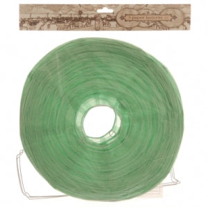 Lantern - Paper Round 20cm Green (3 pack)