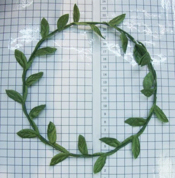 Headband Leaves 16cm