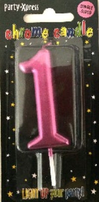Candle - No 1 Chrome Pink