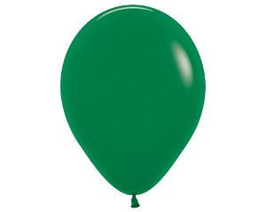 Balloon - Latex Solid Forest Green 12 inch
