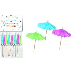 Cocktail Umbrellas - Unicolour (10)