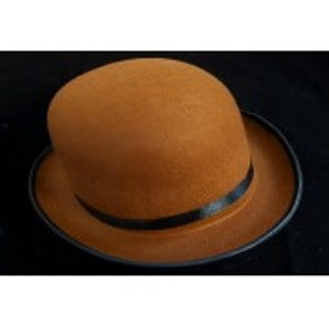Bowler Hat Felt Brown