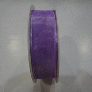 Ribbon - Organza Lilac 13mm p/m (22)