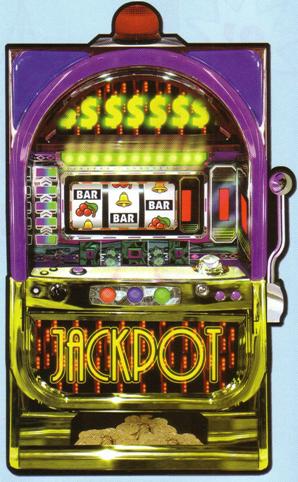 Casino Cutout Slot Machine