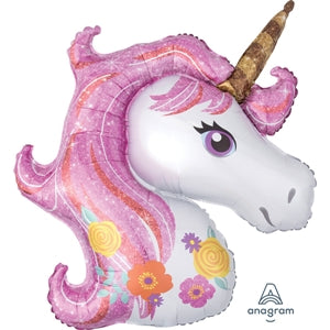 Foil Balloon Super Shape Magical Unicorn