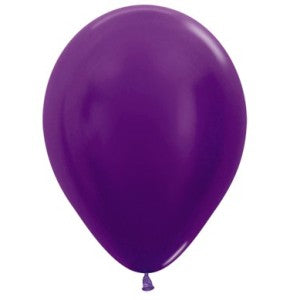 Balloon - Latex Metallic Pearl Violet