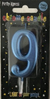 Candle - No 9 Chrome Blue