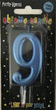 Candle - No 9 Chrome Blue