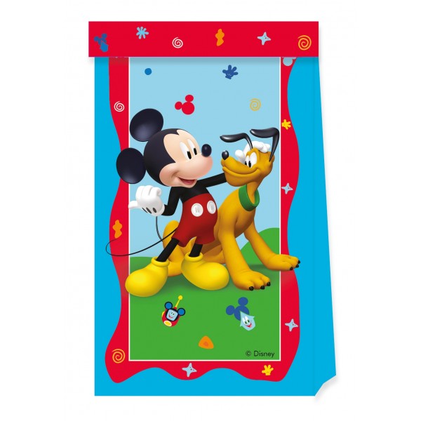 Mickey Rock the House - Paper Party Bags 4