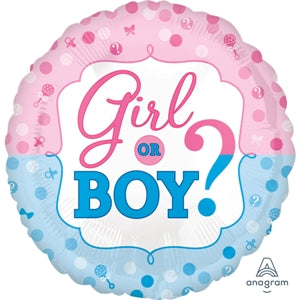 Foil Balloon Gender Reveal