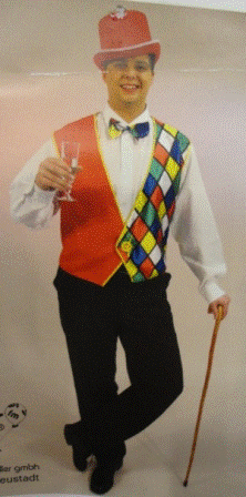 Costume Adult Carnival Vest