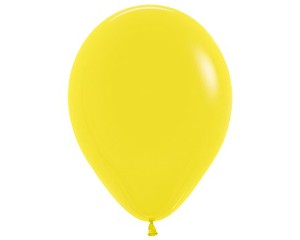 Balloon - Latex Solid Yellow 12 inch