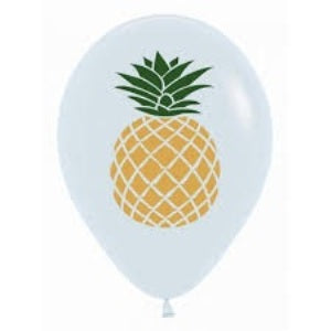 Balloon - Latex Pineapple on White