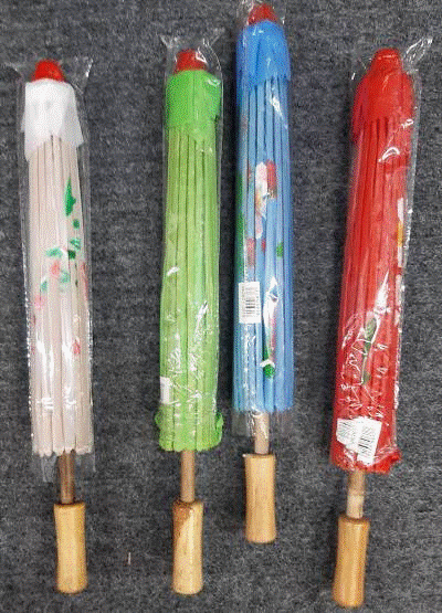Chinese Umbrelle 28cm assorted