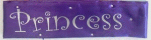Sash - Princess Purple