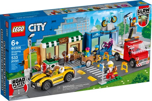 Lego City Shopping Street
