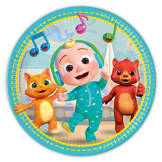 Cocomelon - Plates (8)