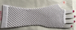 Gloves - Fingerless Long White