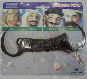 Moustache Party 17cm