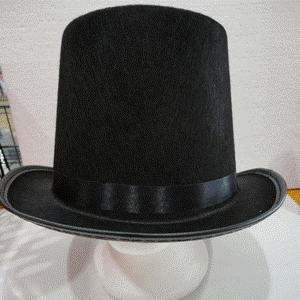 Top Hat Black