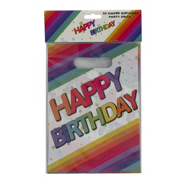 Party Bags - Happy Birthday (10)