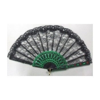 Fan Black Lace