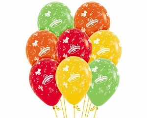 Latex Balloons Mexican asst colours