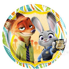 Zootropolis - Plates (8)