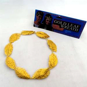 Roman Gold Leaf Wreath